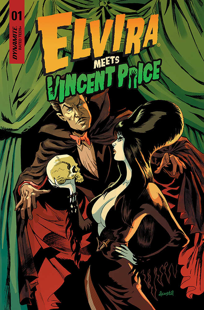Elvira Meets Vincent Price #1 Cover A Acosta