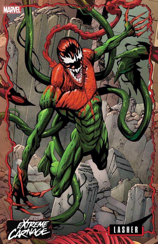 Extreme Carnage Lasher #1 Johnson Connecting Variant
