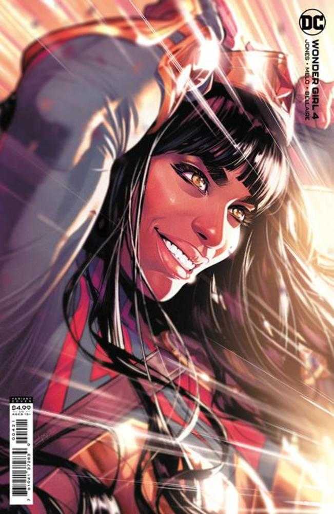 Wonder Girl #4 Cover B Jamal Campbell Card Stock Variant