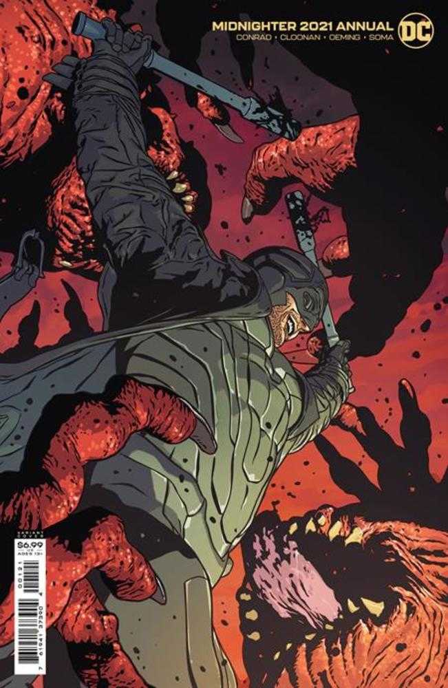 Midnighter 2021 Annual #1 Cover B Aco Card Stock Variant