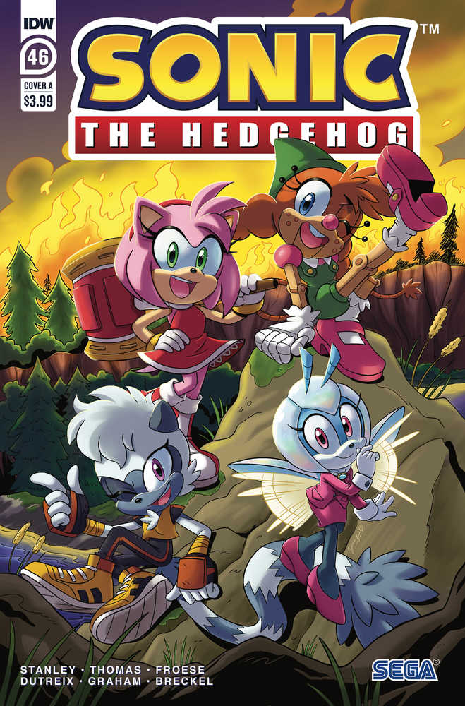 Sonic The Hedgehog #46 Cover A Jampole