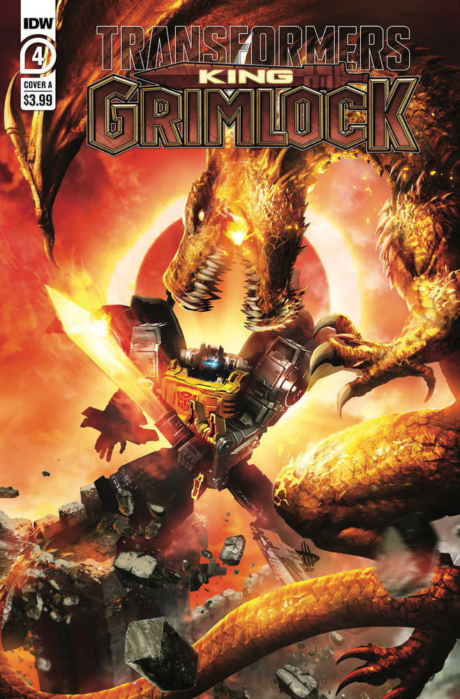 Transformers King Grimlock #4 (Of 5) Cover A Wilkins