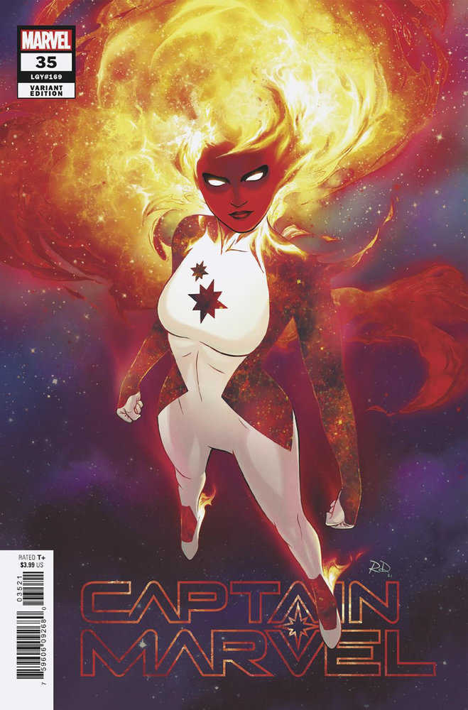 Captain Marvel (2019) #35 Dauterman Spoiler Variant