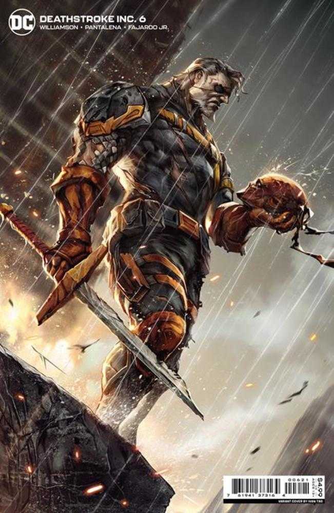 Deathstroke Inc #06 Cover B Ivan Tao Card Stock Variant