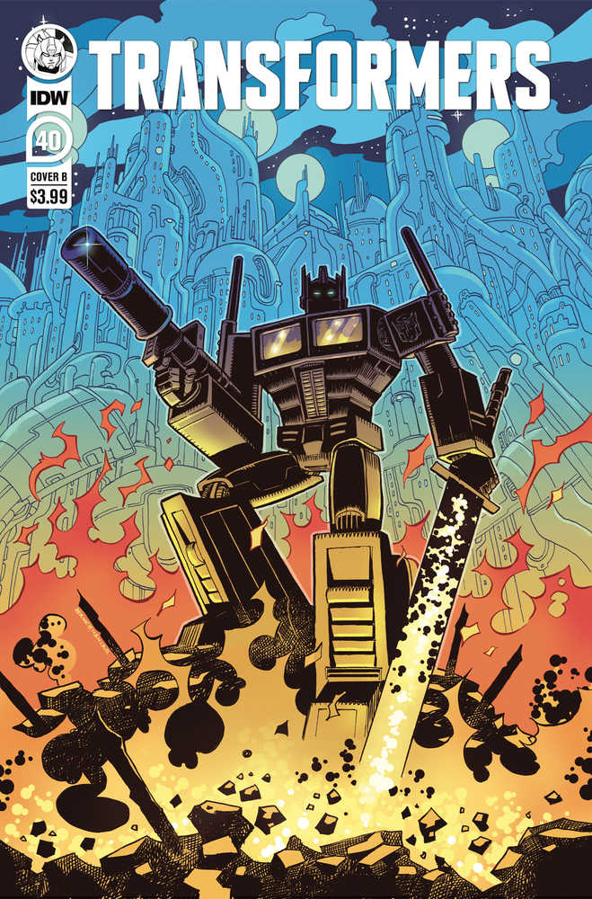 Transformers (2019) #40 Cover B Brokenshire