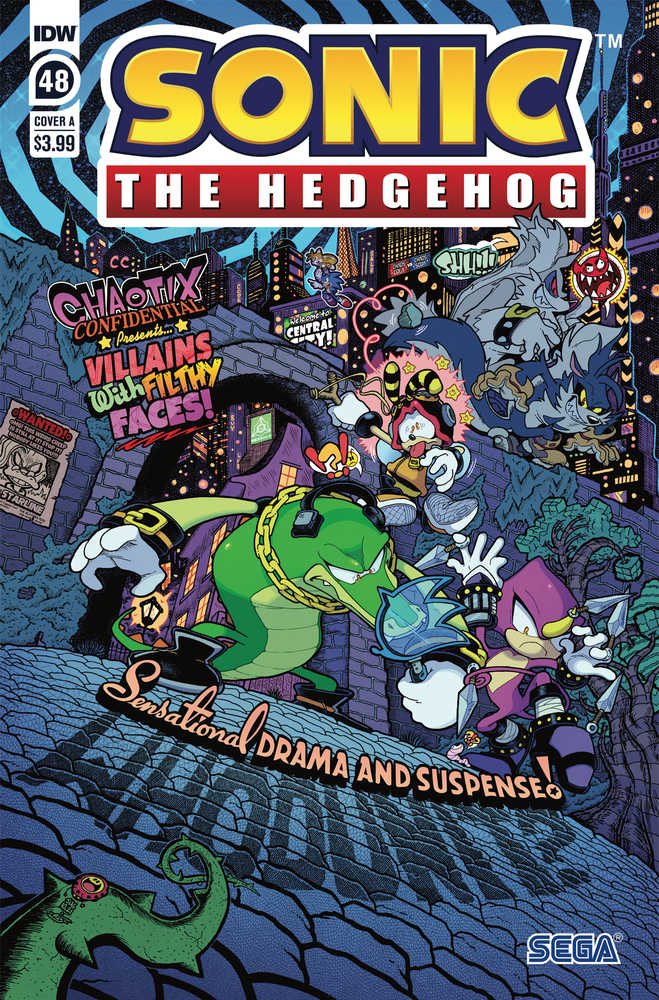 Sonic The Hedgehog #48 Cover A Gray