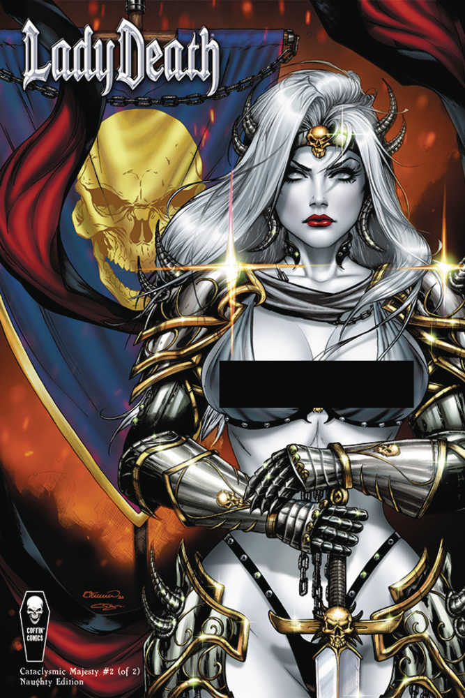 Lady Death Cataclysmic Majesty #2 (Of 2) Cover D Turner Naught