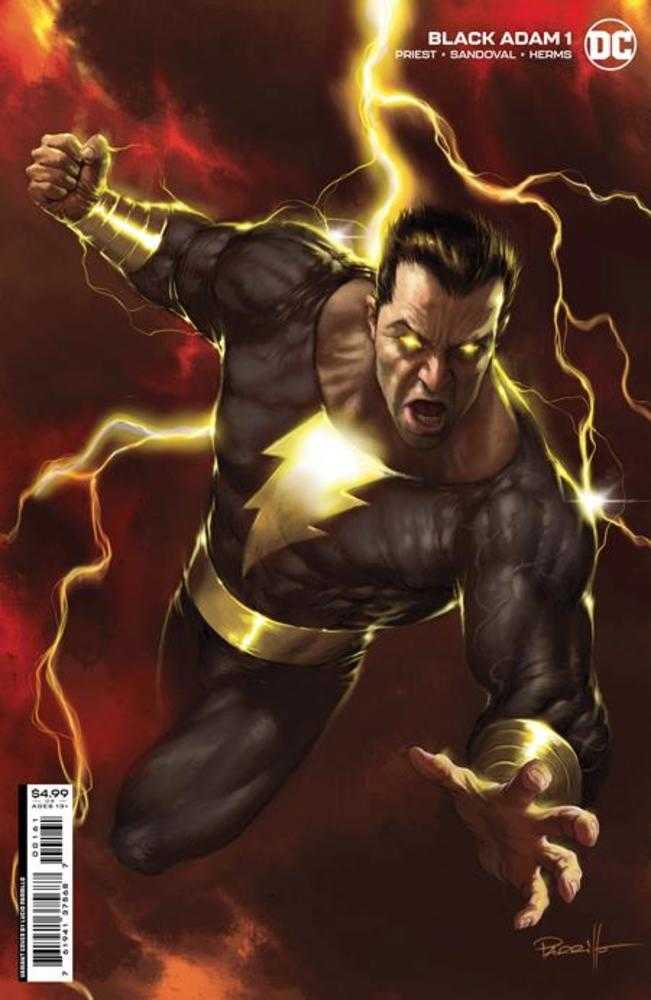 Black Adam #01 Cover C Lucio Parrillo Card Stock Variant