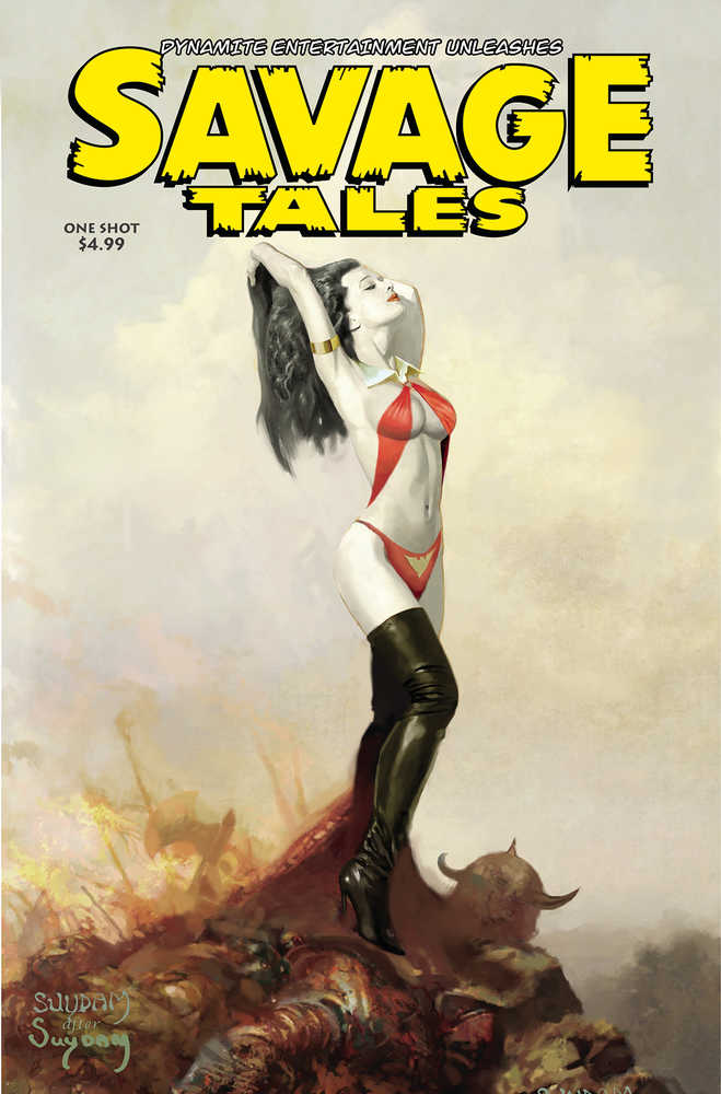 Savage Tales One Shot Cover A Suydam READER COPY