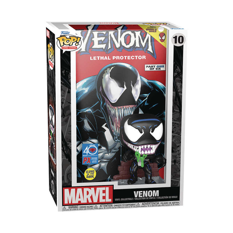 Pop Comic Cover Marvel Venom Lethal Protector Previews Exclusive Gid
