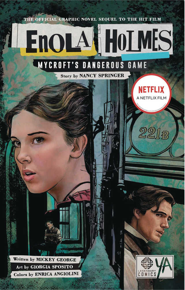 Enola Holmes Mycrofts Dangerous Game Graphic Novel