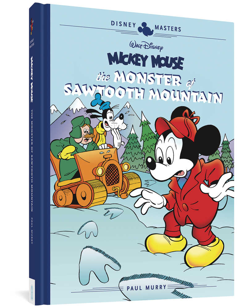 Mickey Mouse Monster Of Sawtooth Mountain Hardcover