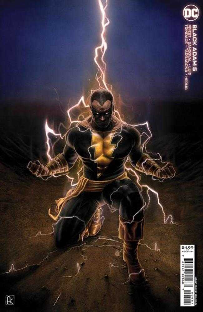 Black Adam #05 Cover C Ariel Colon Card Stock Variant