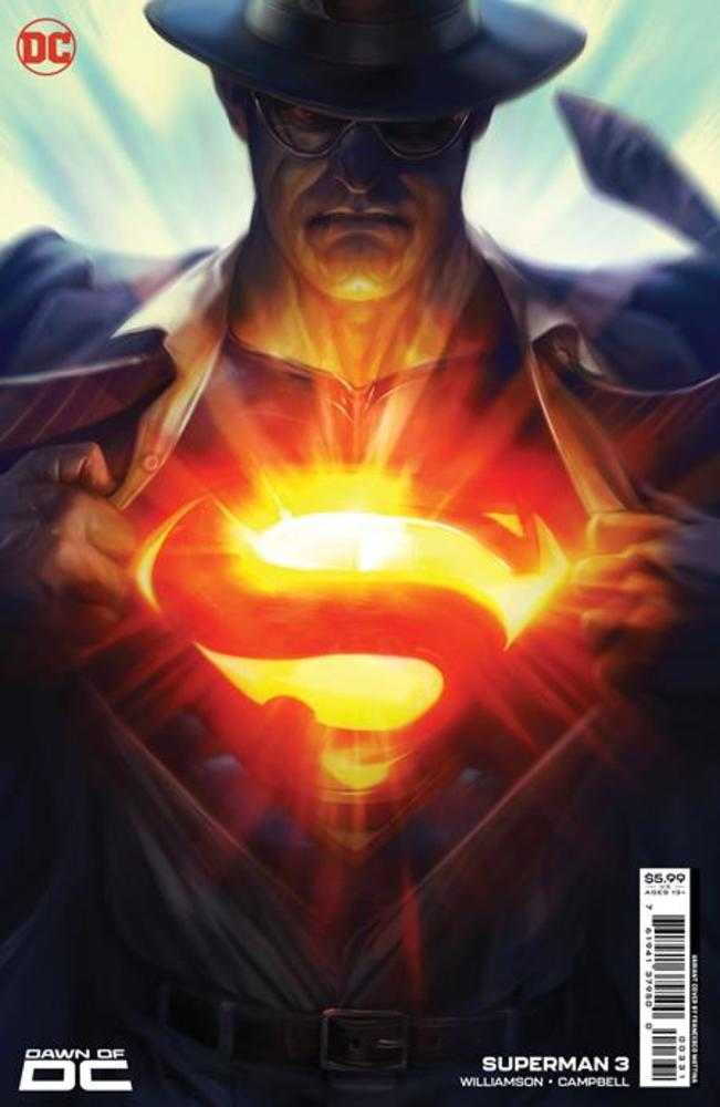 Superman #03 Cover C Francesco Mattina Card Stock Variant