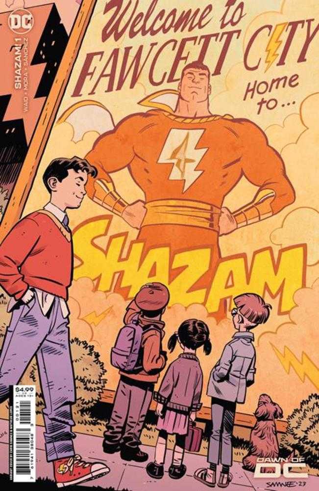 Shazam #01 Cover B Chris Samnee Card Stock Variant