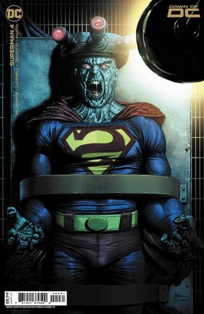Superman #04 Cover C Mico Suayan Card Stock Variant
