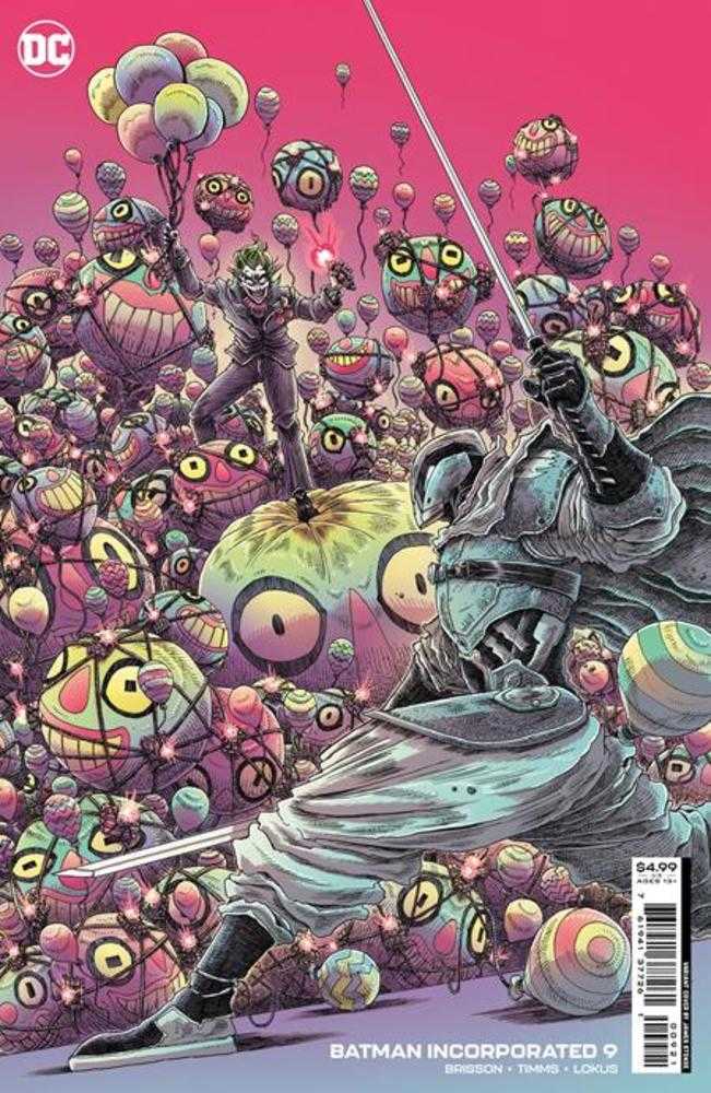 Batman Incorporated (2022) #09 Cover B James Stokoe Card Stock Variant