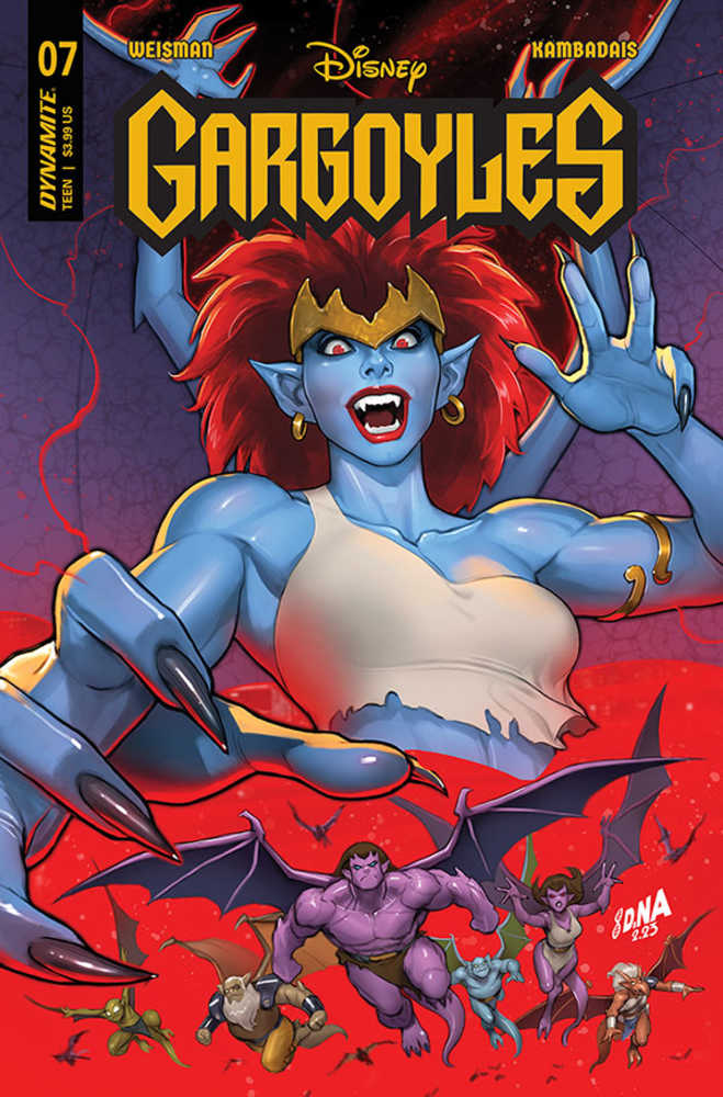 Gargoyles #07 Cover A Nakayama