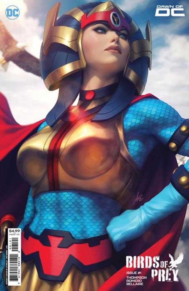 Birds Of Prey #01 Cover B Stanley Artgerm Lau Card Stock Variant
