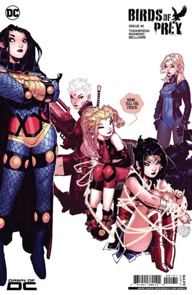 Birds Of Prey #01 Cover C Chris Bachalo Card Stock Variant