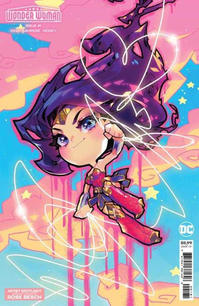 Wonder Woman #01 Cover D Rose Besch Creator Card Stock Variant