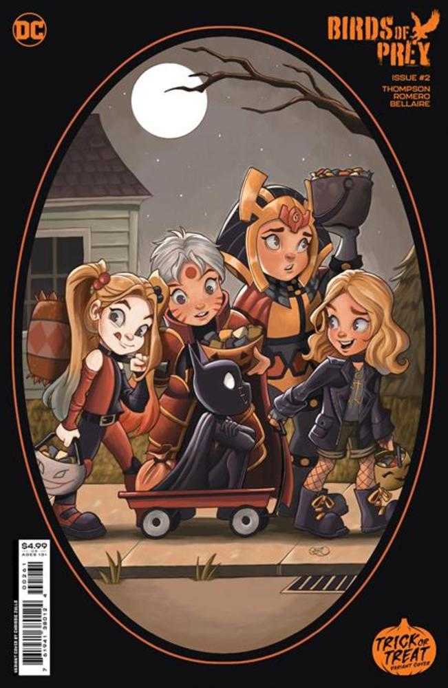 Birds Of Prey #02 Cover F Chrissie Zullo Trick Or Treat Card Stock Variant