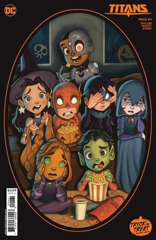 Titans #04 Cover F Chrissie Zullo Trick Or Treat Card Stock Variant