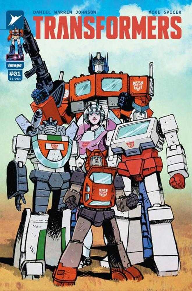 Transformers #01 Cover B Johnson & Spicer