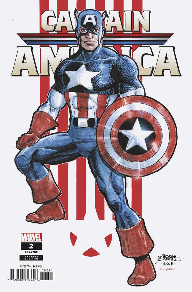 Captain America (2023) #02 George Perez Variant