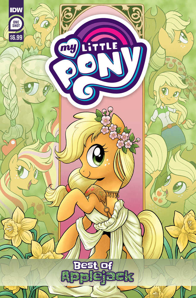 My Little Pony Best Of Applejack Cover A (Hickey)