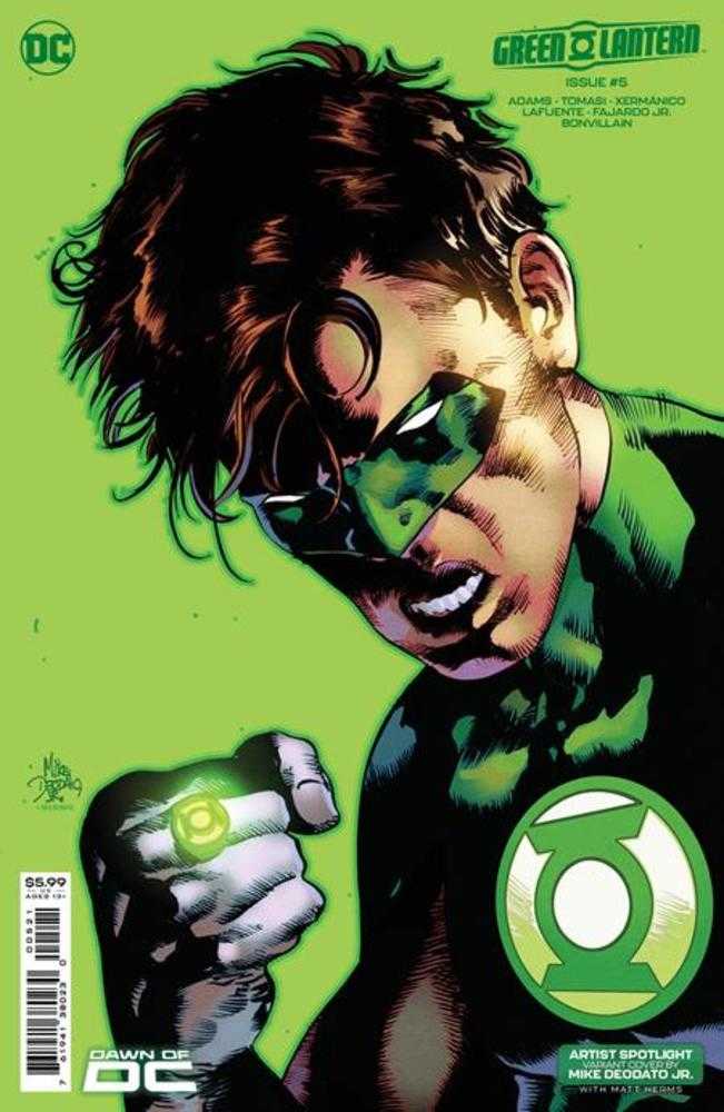 Green Lantern #05 Cover C Mike Deodato Jr Artist Spotlight Card Stock Variant