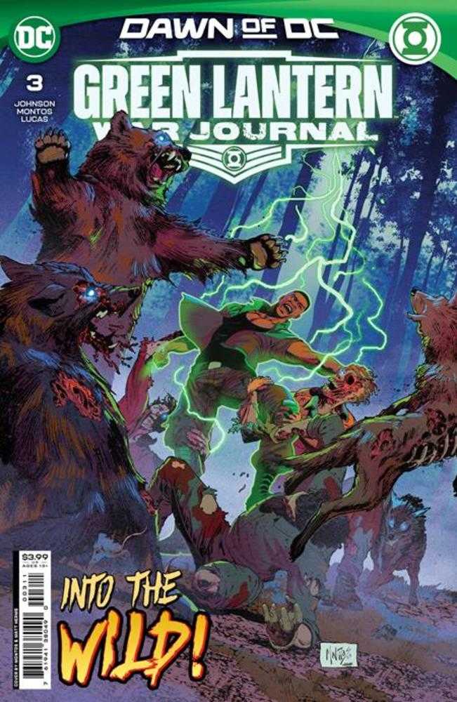 Green Lantern War Journal #03 Cover A Montos