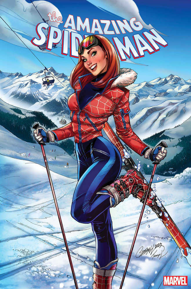 Amazing Spider-Man (2022) #40 J.S. Campbell Ski Chalet Variant [Gw]