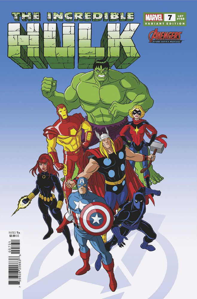 Incredible Hulk #07 Tim Levins Avengers 60th Variant