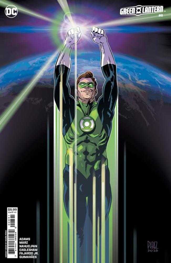 Green Lantern #08 Cover C Ramon Perez Card Stock Variant
