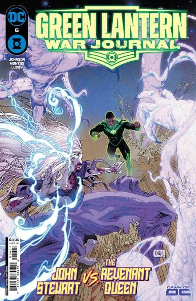 Green Lantern War Journal #06 Cover A Montos
