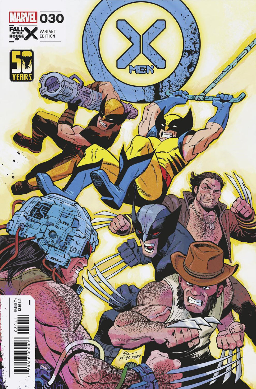 X-Men (2021) #30 Ethan Young Wolverine Wolverine Wolverine Variant [Fhx]