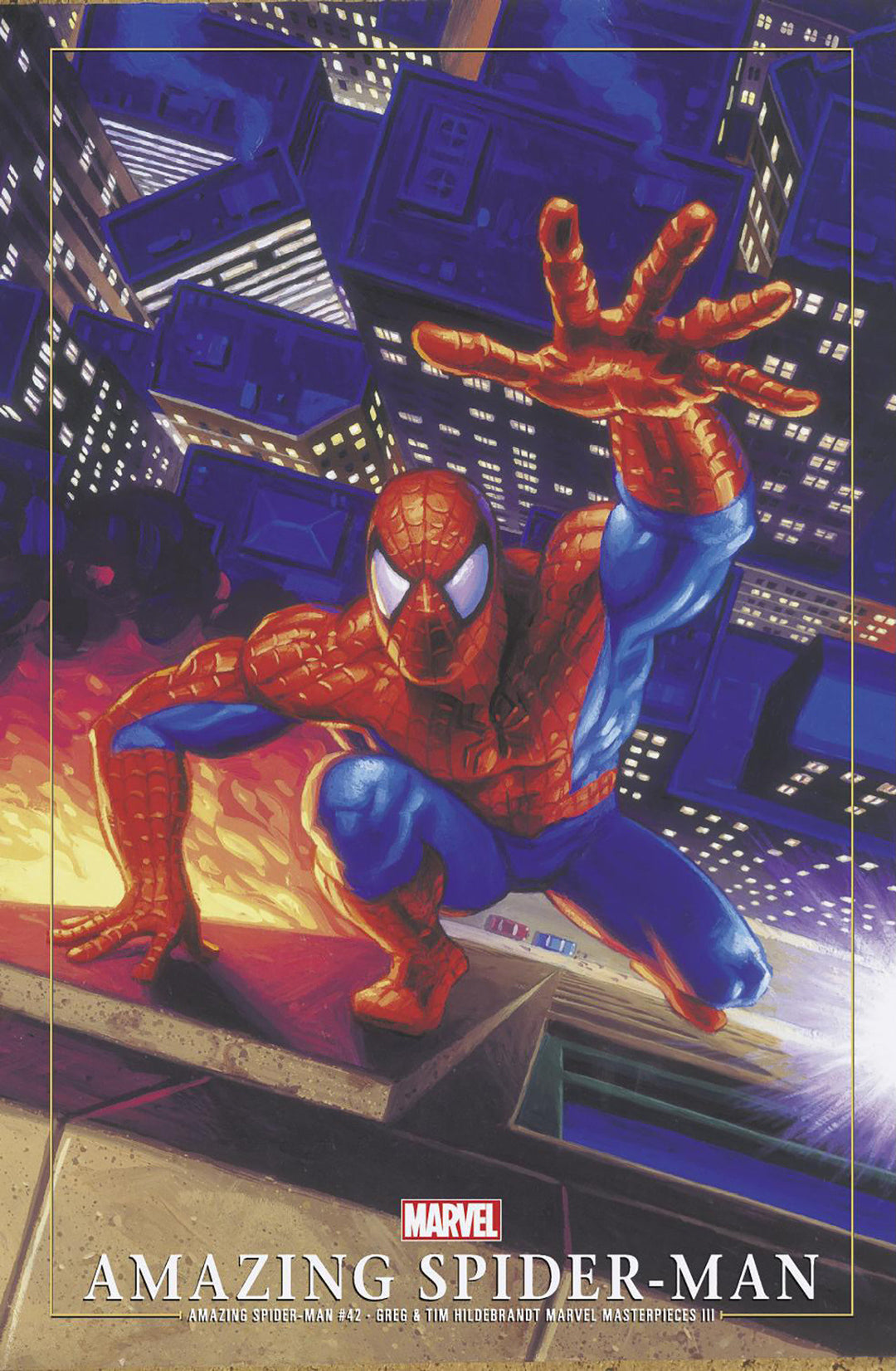 Amazing Spider-Man (2022) #42 Greg And Tim Hildebrandt Spider-Man Marvel Masterpieces III Variant [Gw]
