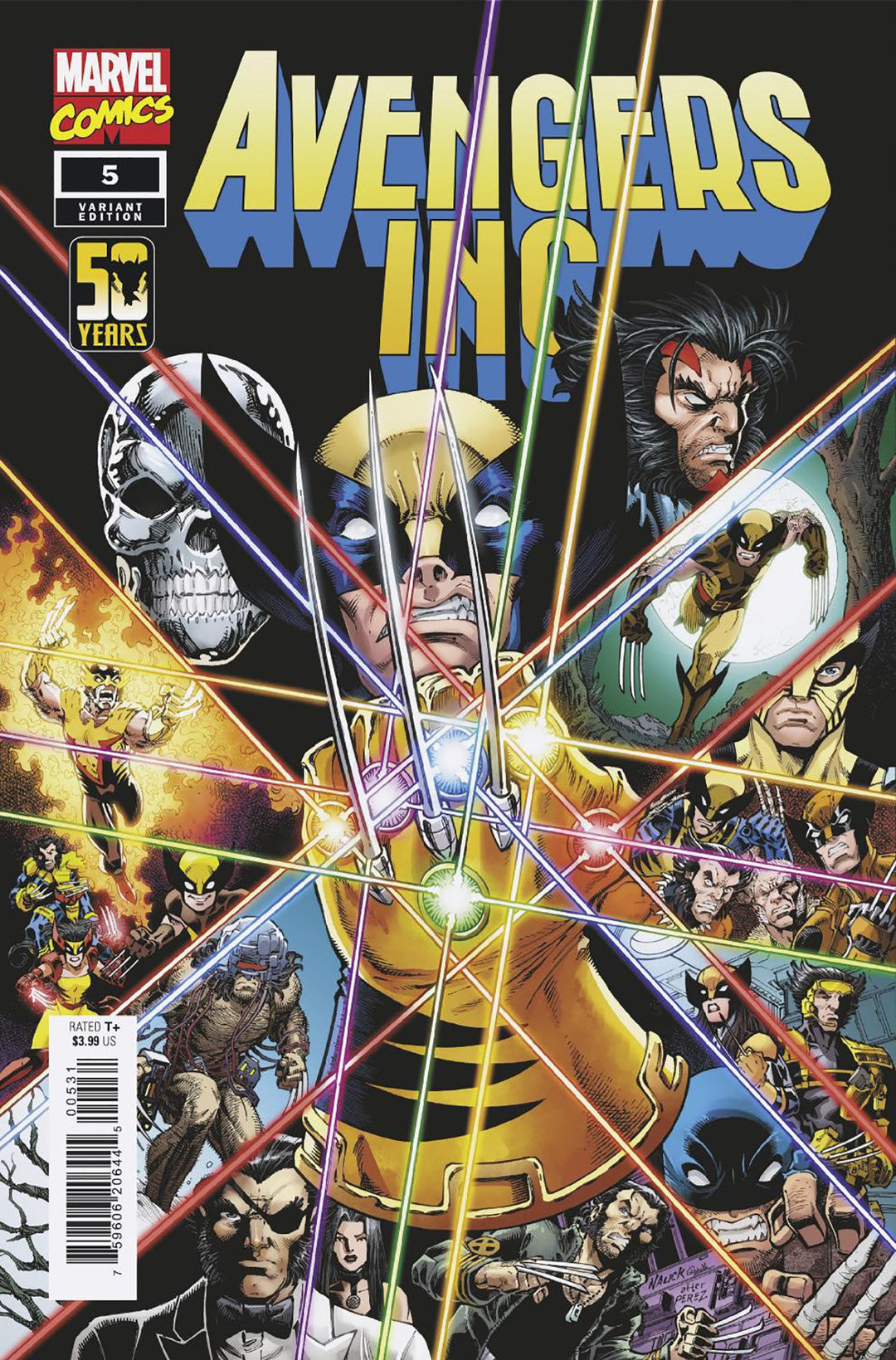 Avengers Inc #5 Todd Nauck Wolverine Wolverine Wolverine Variant