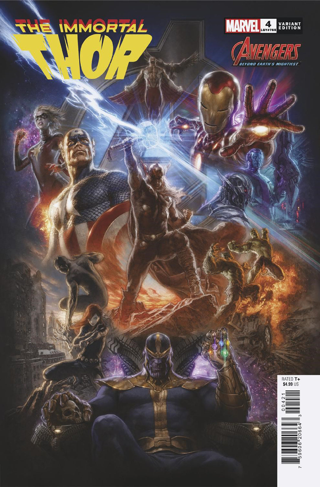 Immortal Thor #04 Mauro Cascioli Avengers 60th Variant