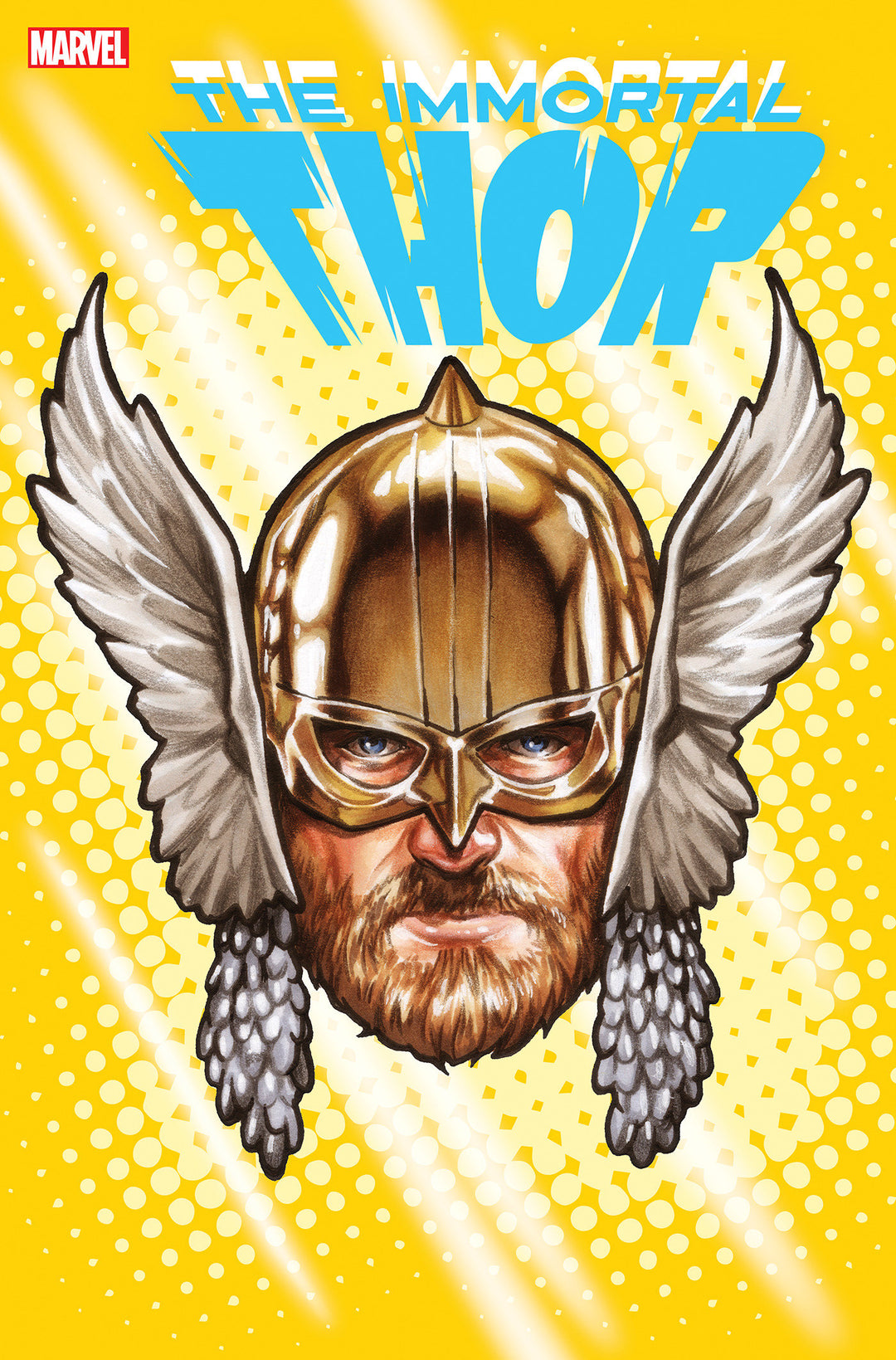 Immortal Thor #08 Mark Brooks Headshot Variant