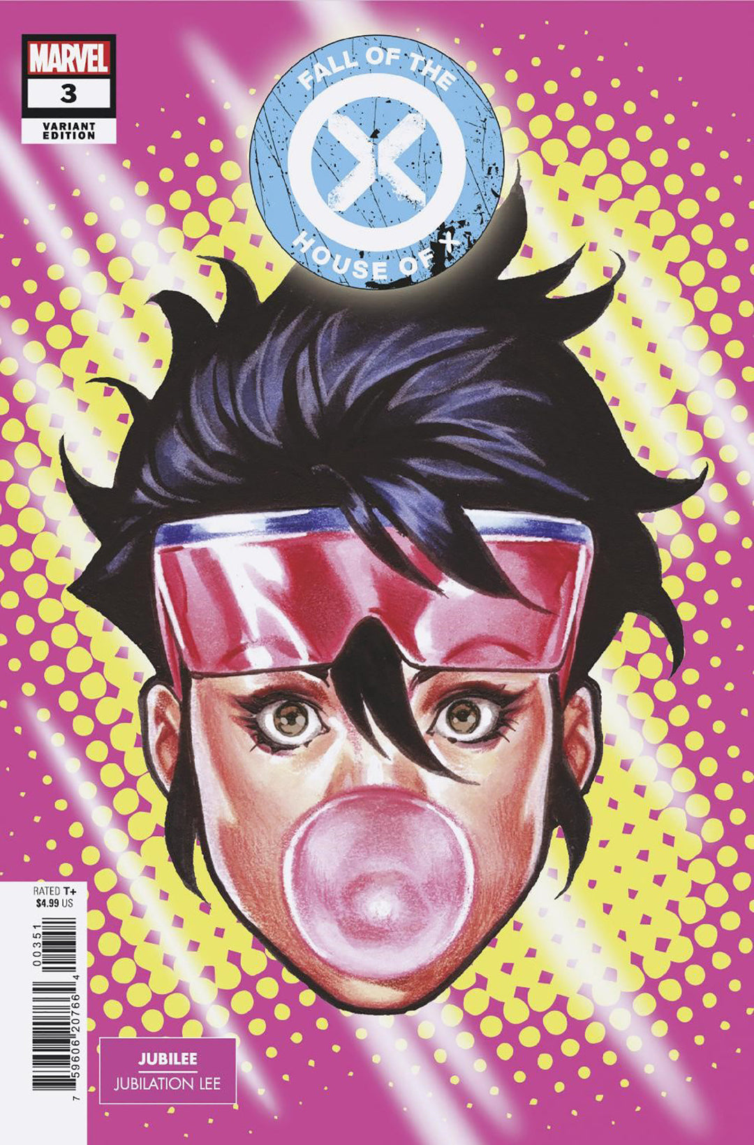 Fall Of The House Of X #3 Mark Brooks Headshot Variant READER COPY