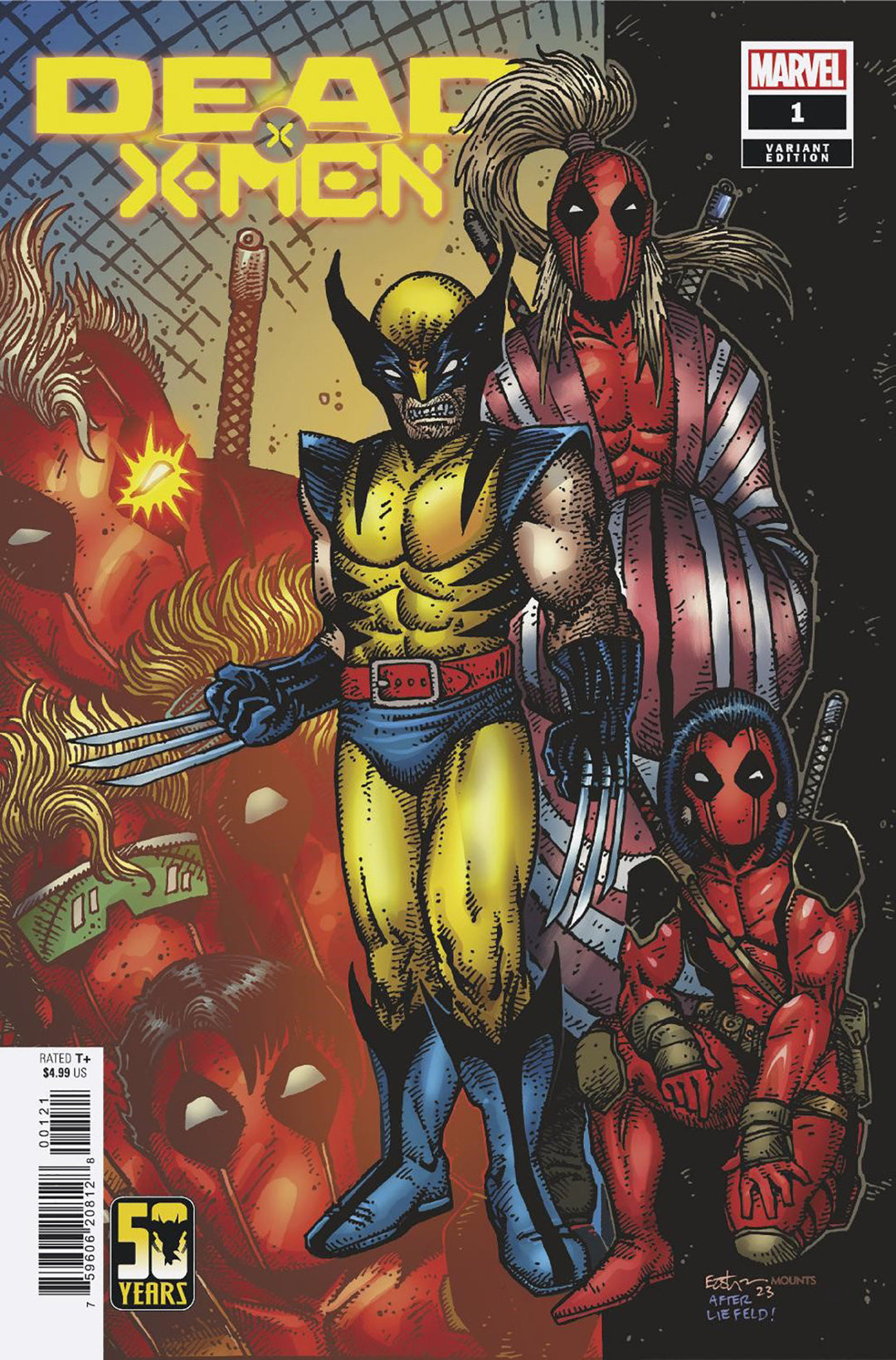 Dead X-Men #1 Kevin Eastman Wolverine Wolverine Wolverine Variant [Fhx]