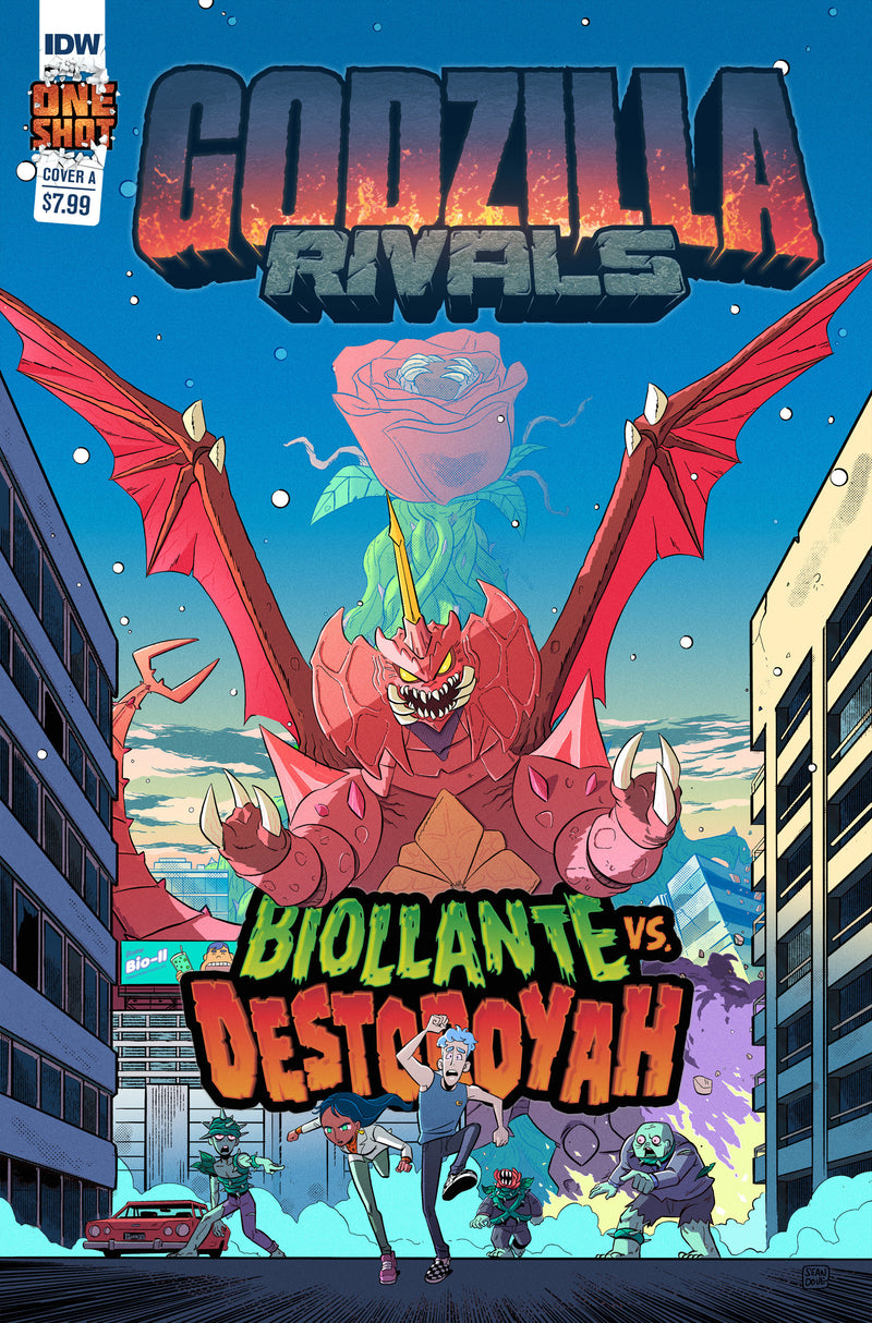 Godzilla Rivals Biollante vs. Destoroyah Cover A (Dove)