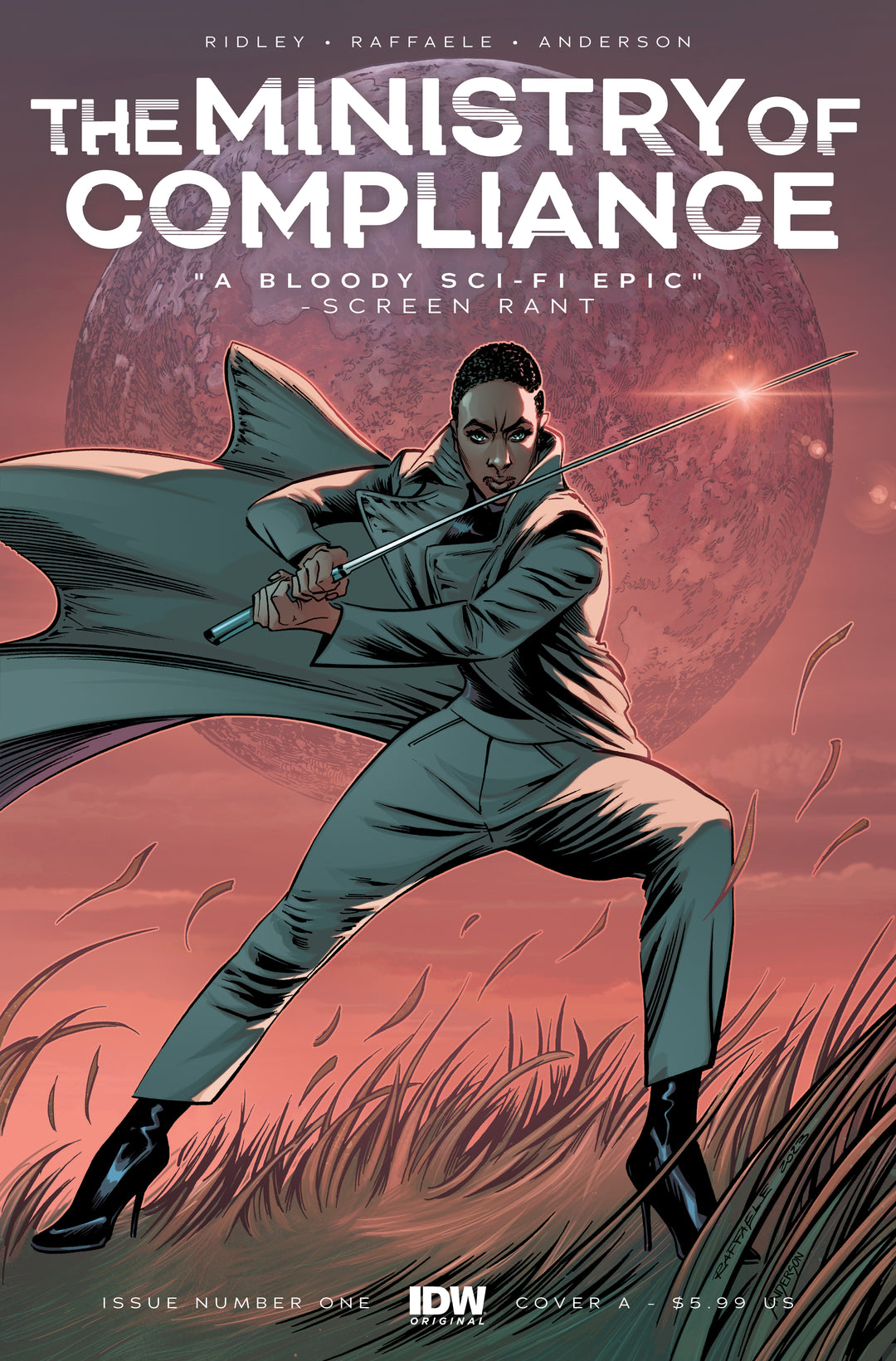 Ministry Of Compliance #1 Cover A (Raffaele)