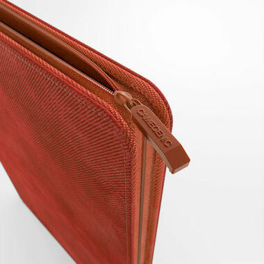 Game Genic Binder Red Zip Up Album 24 Pocket