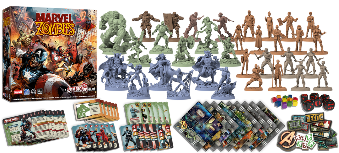 Marvel Zombies A Zombicide Game Core