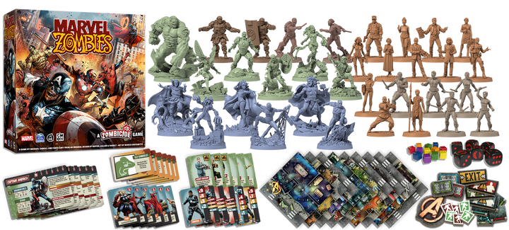 Marvel Zombies A Zombicide Game Core