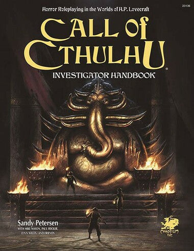Call Of Cthulhu Rpg 7th Edition Investigator Handbook