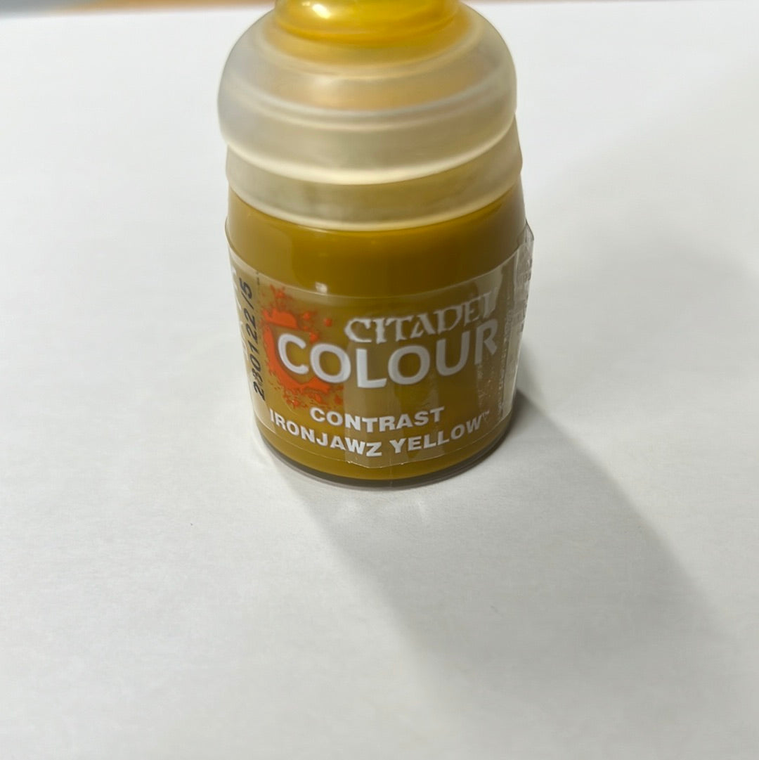 Citadel Colour Contrast: Ironjawz Yellow